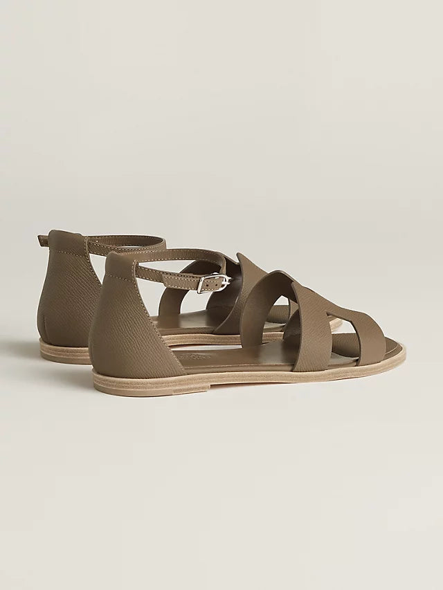 Hermes Sandal Santorini Étoupe