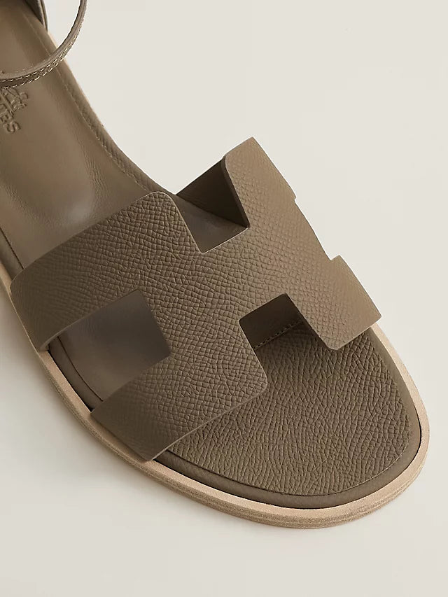 Hermes Sandal Santorini Étoupe