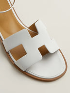 Hermes Sandal Santorini Blanc