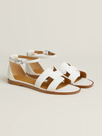Hermes Sandal Santorini Blanc