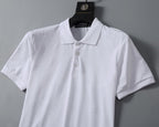 Polo Dolce Gabbana T-Shirt White Logo Lateral