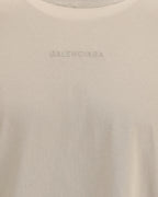 Camiseta Balenciaga Back Medium Fit in Beige