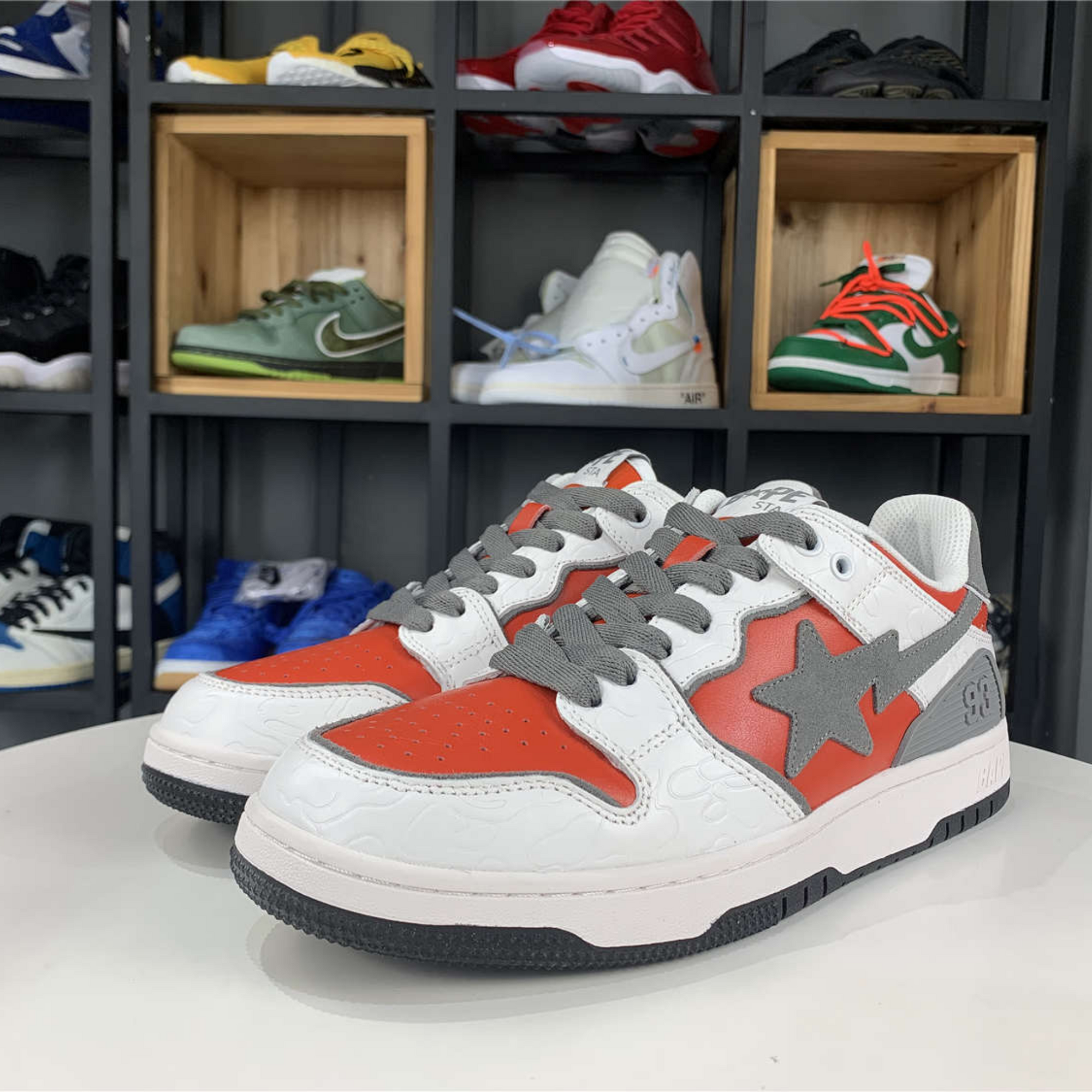 A Bathing Ape Bape SK8 RED