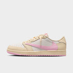 Air Jordan 1 Low x Travis Scott Muslin and Shy Pink
