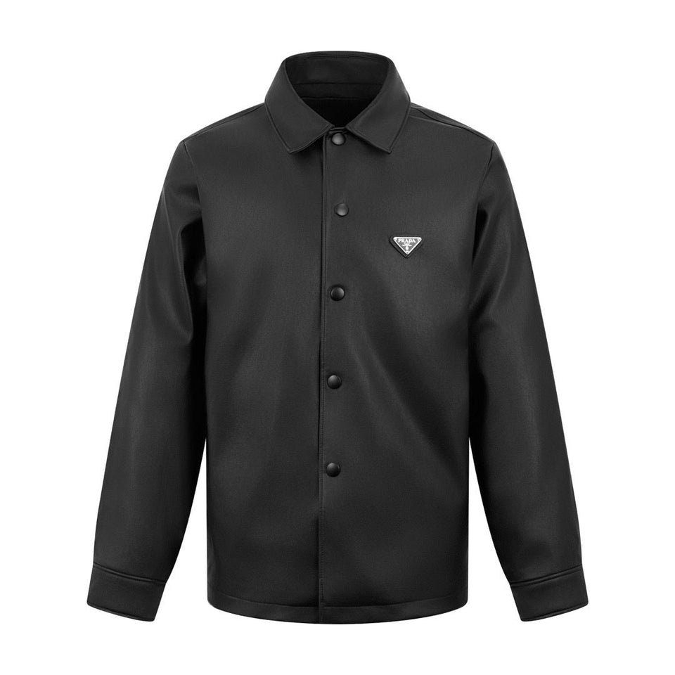camisa Prada em couro napa
