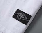 Polo Dolce Gabbana T-Shirt White Logo Lateral