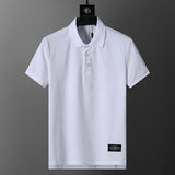 Polo Dolce Gabbana T-Shirt White Logo Lateral