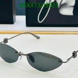 Óculos de sol Balenciaga Gossip Rimless Silver