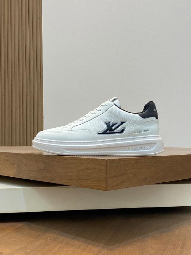 Tenis LV Beverly Hills White Black