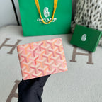 Porta Cartão Goyard VICTOIRE WALLET Rose