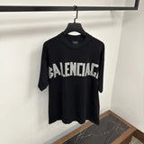 Camiseta Balenciaga Two Logo Black BB