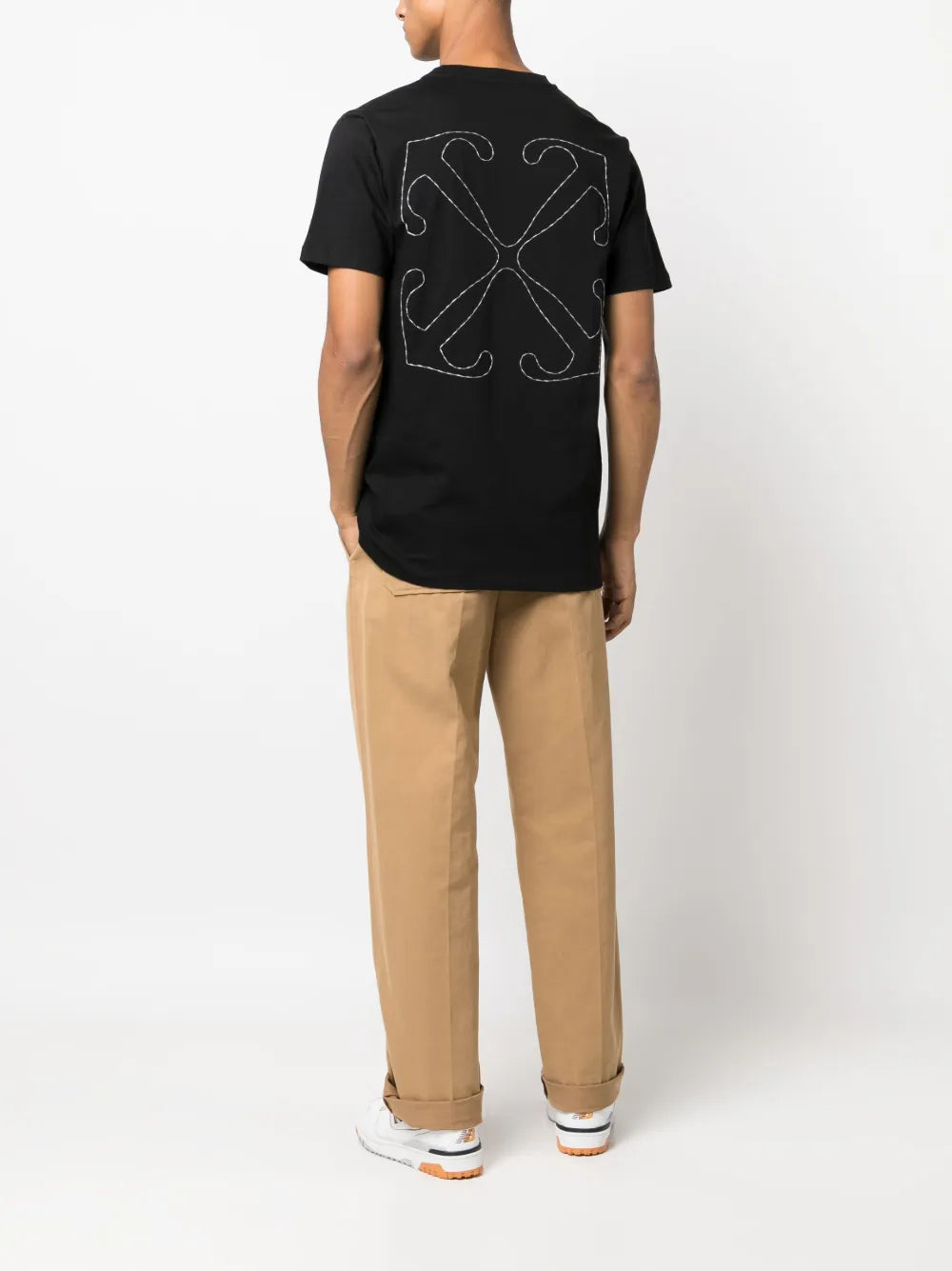 Camiseta Off-White Black Over Algodão