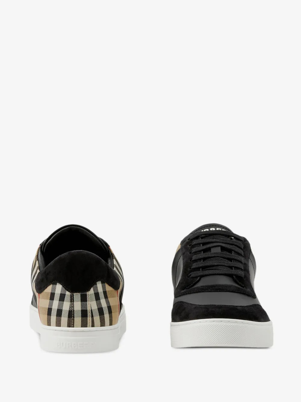 Tênis Burberry com estampa Vintage Check Preto