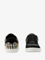 Tênis Burberry com estampa Vintage Check Preto