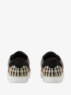 Tênis Burberry com estampa Vintage Check Preto