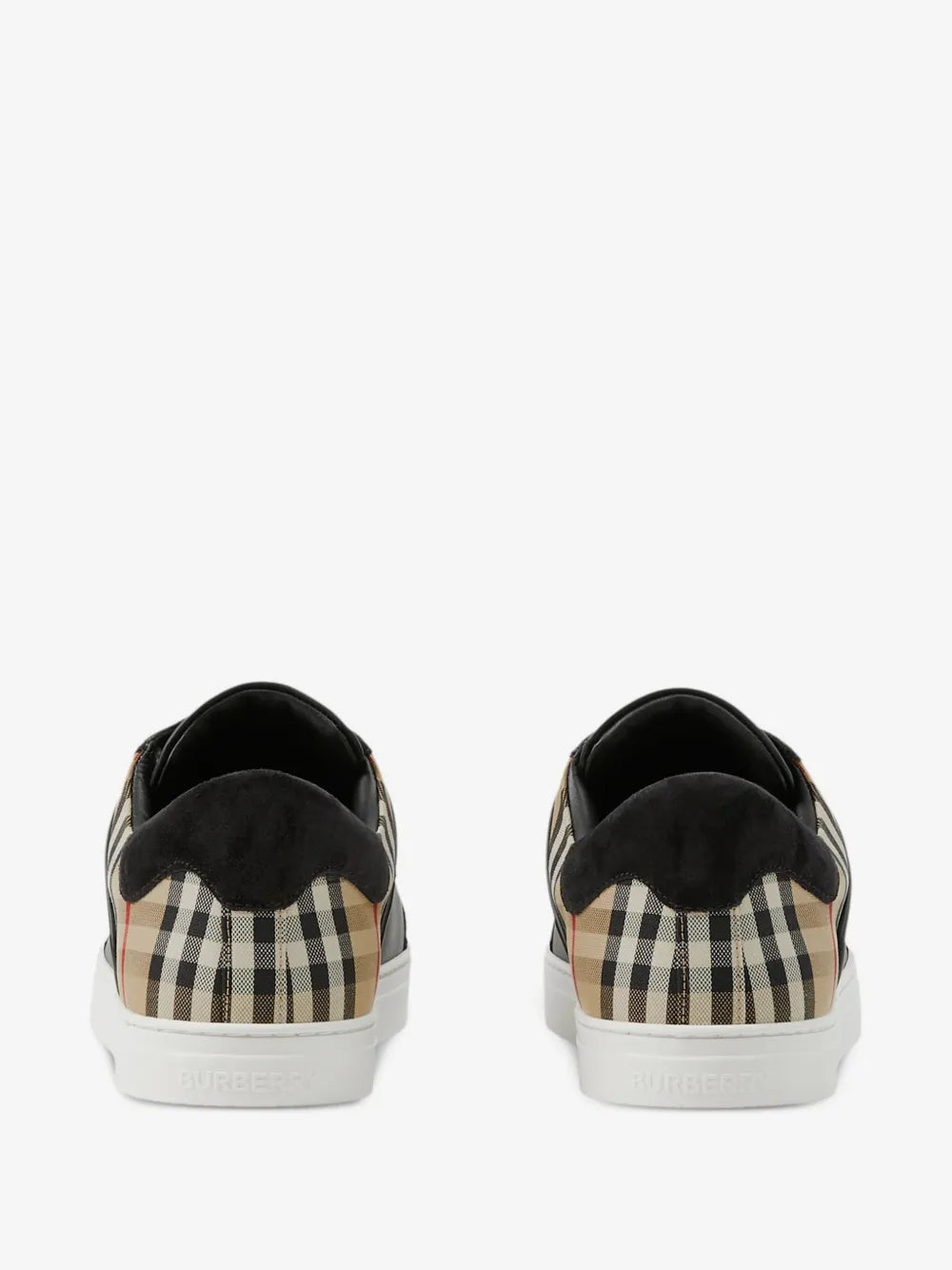 Tênis Burberry com estampa Vintage Check Preto
