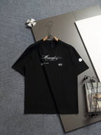 Camiseta Moncler Signature Black White