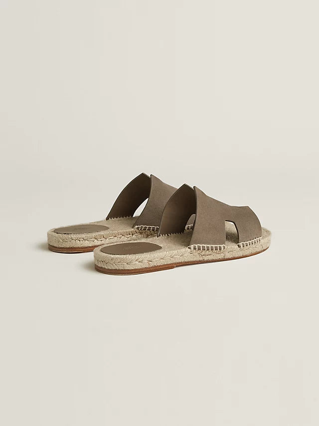 Hermes Sandal Antigua Étoupe