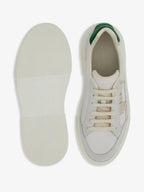 Tênis Ferragamo White Low Cut Gancini Outline Sneakers Salvatore