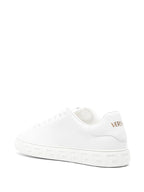 Tênis Versace Low Leather Top White