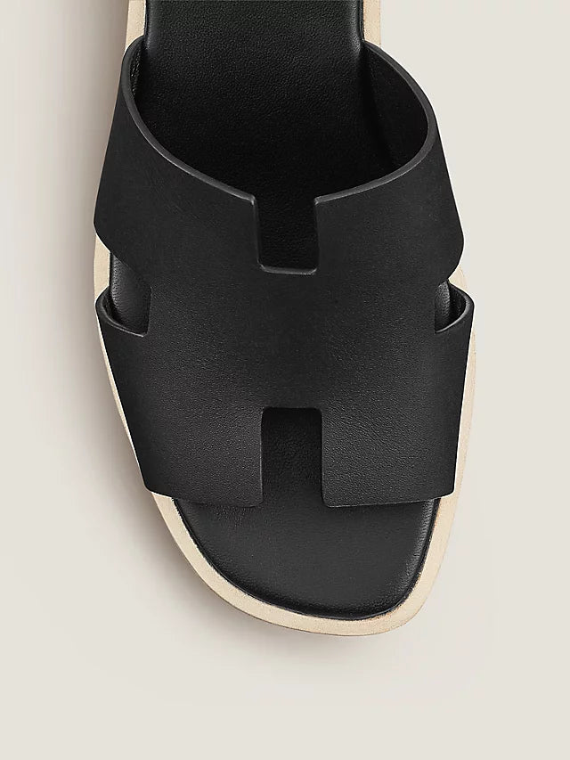 Hermes Sandal Eze 30 Noir