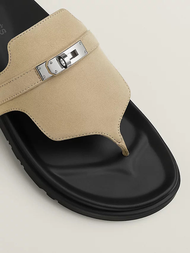 Hermes Sandal Empire Beige Camel