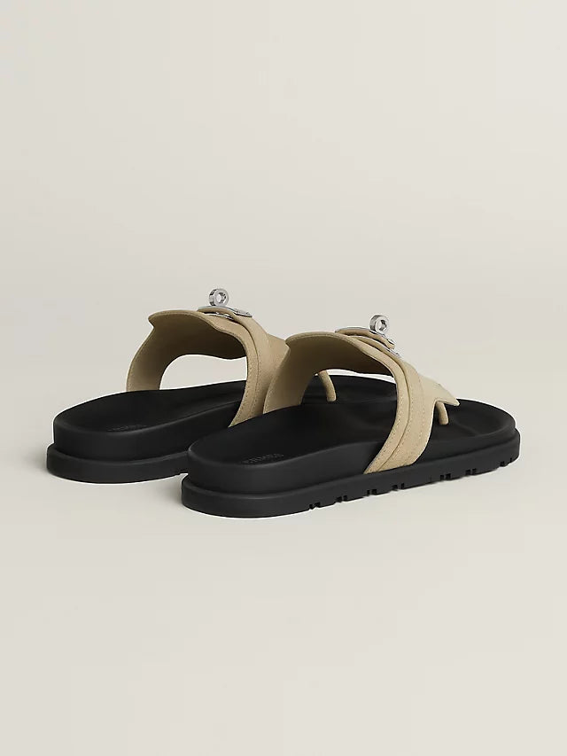 Hermes Sandal Empire Beige Camel