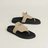 Hermes Sandal Empire Beige Camel