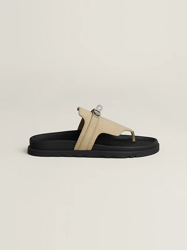 Hermes Sandal Empire Beige Camel