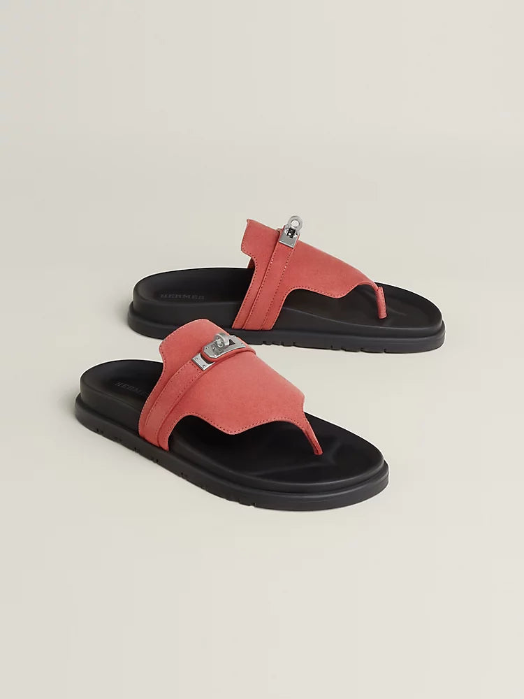Hermes Sandal Empire Rose Antique