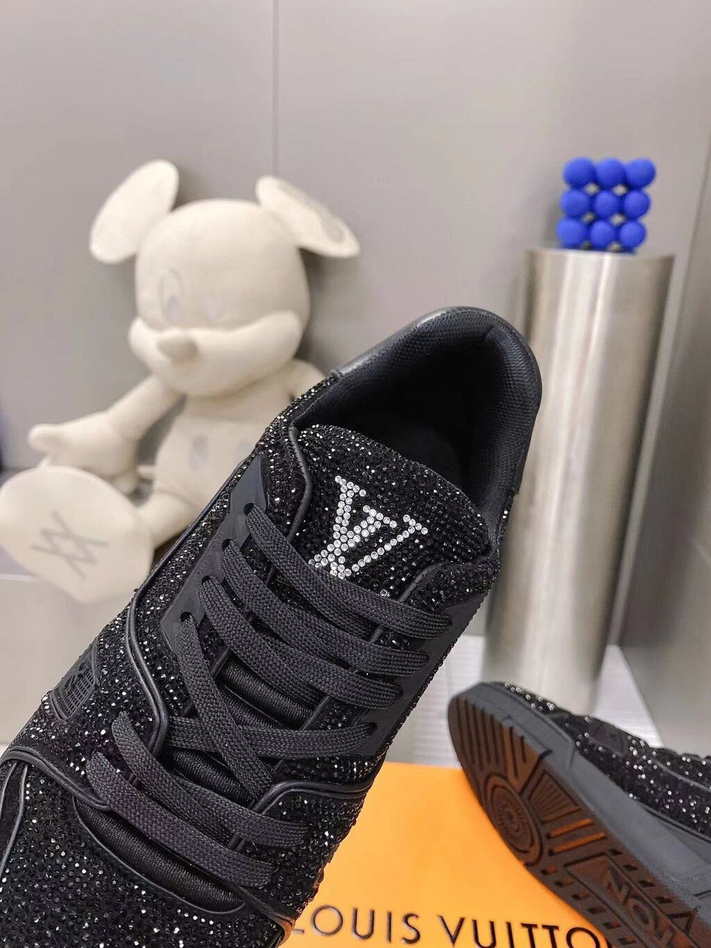 Trainer Black Crystals (Pronta Entrega)Tamanho 41