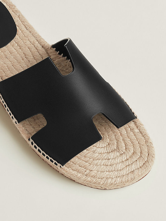 Hermes Sandal Antigua Noir