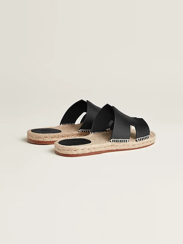 Hermes Sandal Antigua Noir