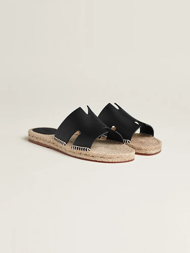 Hermes Sandal Antigua Noir
