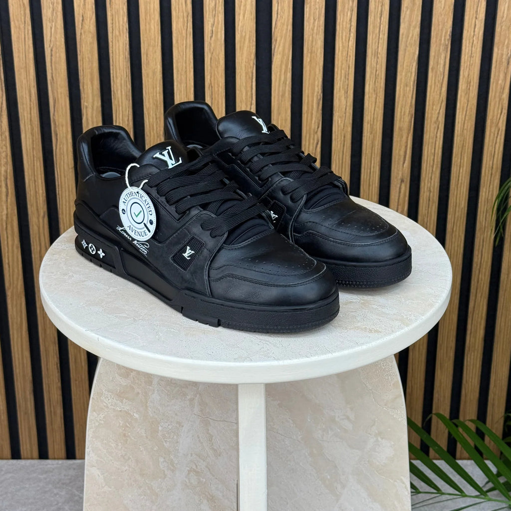 Louis Vuitton Trainer Triple Black Monogram