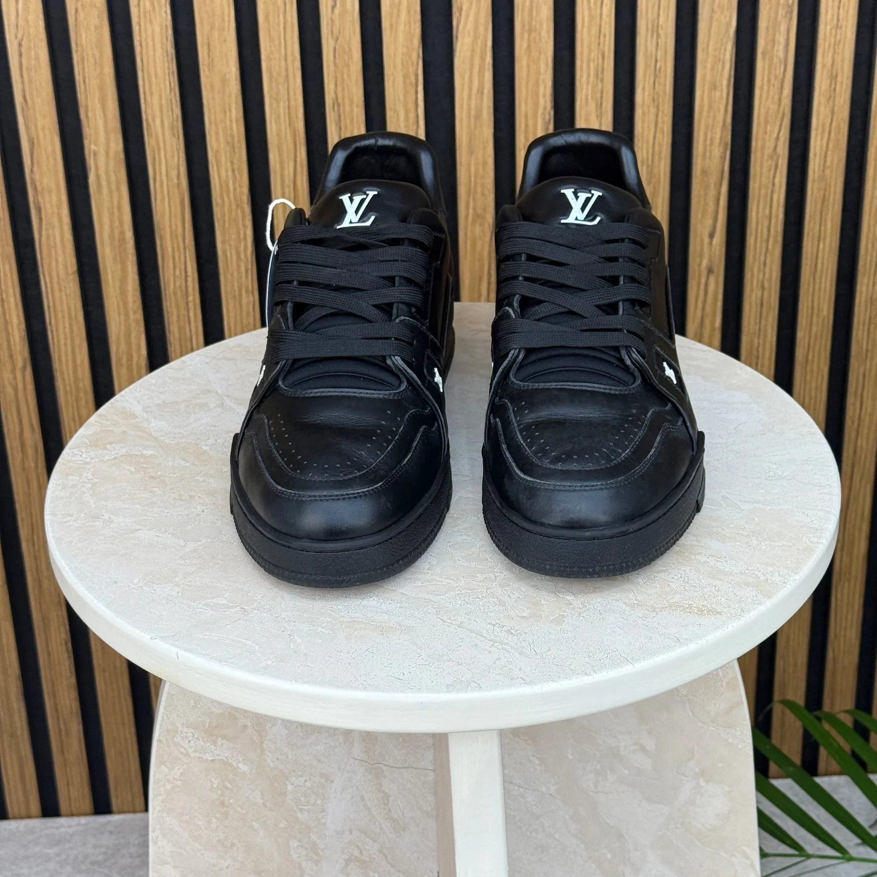 Louis Vuitton Trainer Triple Black Monogram