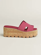 Hermes Sandal Eze 30 Rose Magenta