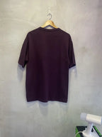 Camiseta Balenciaga logo vinho