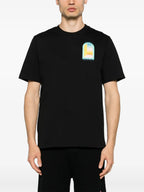 Camiseta CasaBlanca L'Arche De Nuit de algodão