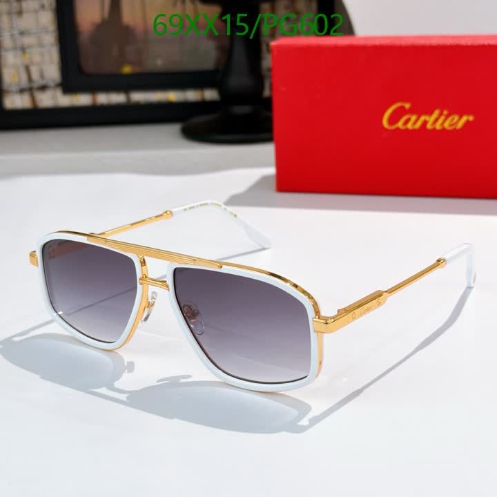 Óculos de sol Cartier Pilot Sunglasses Gold