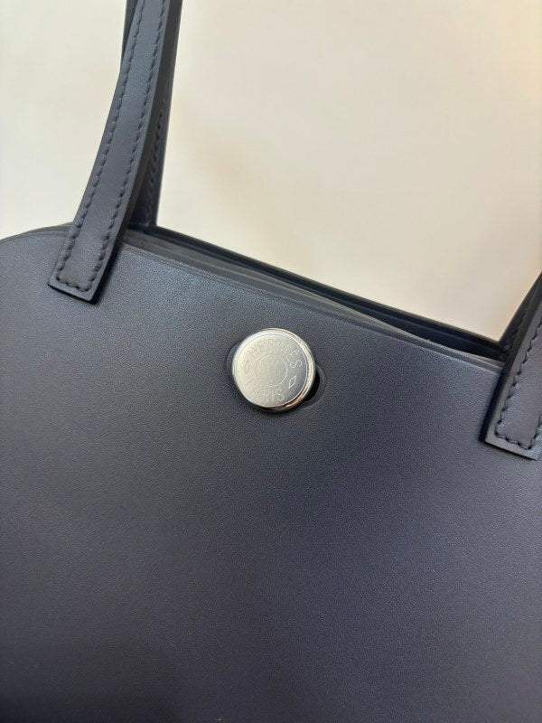 Bolsa Hermès Tablier Sellier Ardoise Vache Hunter Black