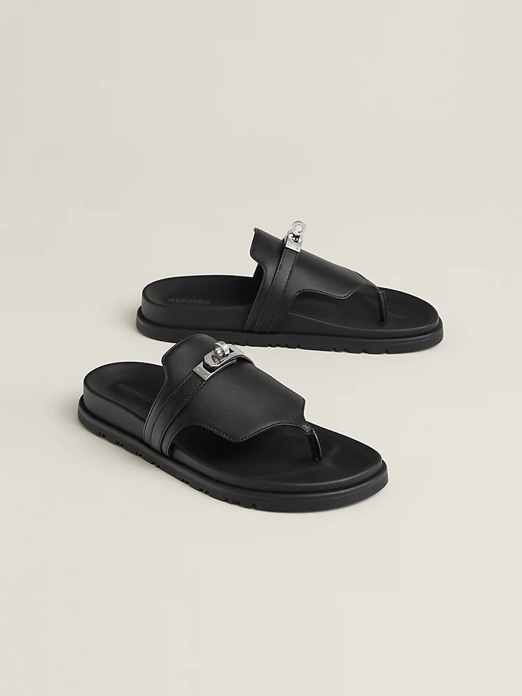 Hermes Sandal Empire Noir