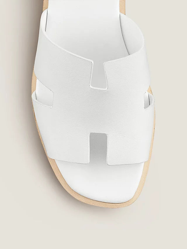Hermes Sandal Eze 30 Blanc