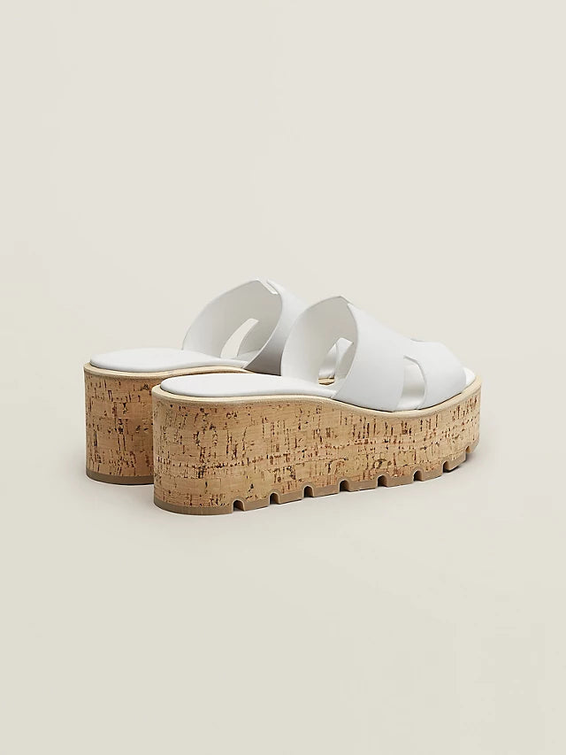 Hermes Sandal Eze 30 Blanc