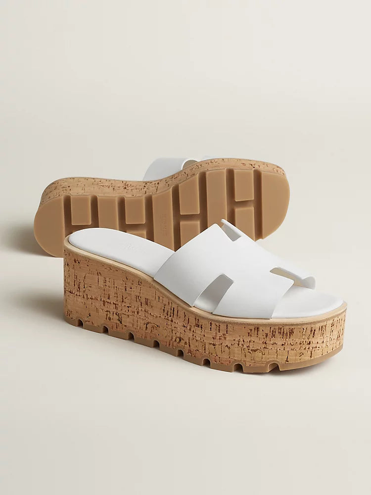 Hermes Sandal Eze 30 Blanc