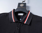 Polo Moncler Logo Black