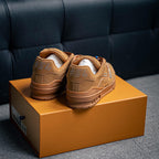 Louis Vuitton LV Trainer Brown Couro de Búfalo (Pronta Entrega) Tamanho 40