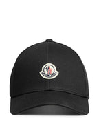 Boné Moncler Black Patch Logo