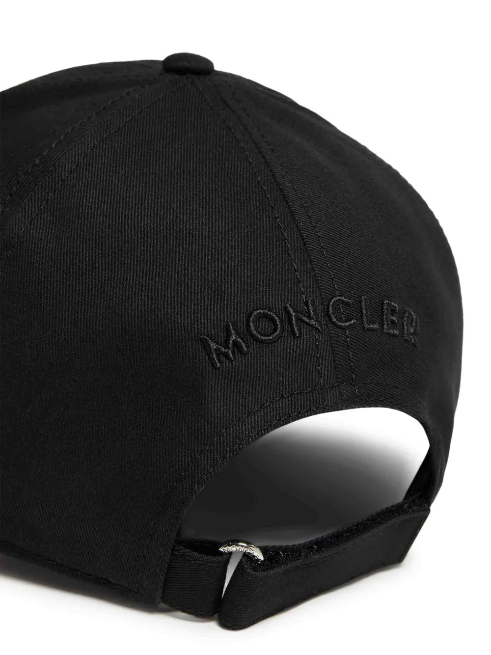 Boné Moncler Black Patch Logo