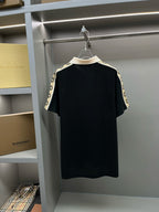 Polo Gucci Monogram Beige Black